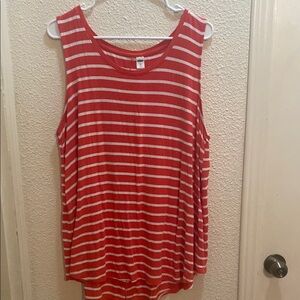 Old Navy striped sleeveless top XL
